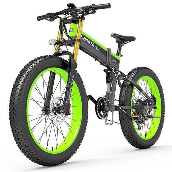 LANKELEISI XT750P elektrisk mountainbike, 1000W motor, 17,5AH batteri, Shimano 9-speed, velegnet til højde: 170-195CM.