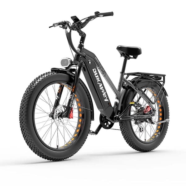 Dukawey DM530 Plus 1000W 26" Fat Bike All Terrain Sähköpyörä 52V 20Ah Samsung Akku 50KM/H Shimano 7 vaihteinen.