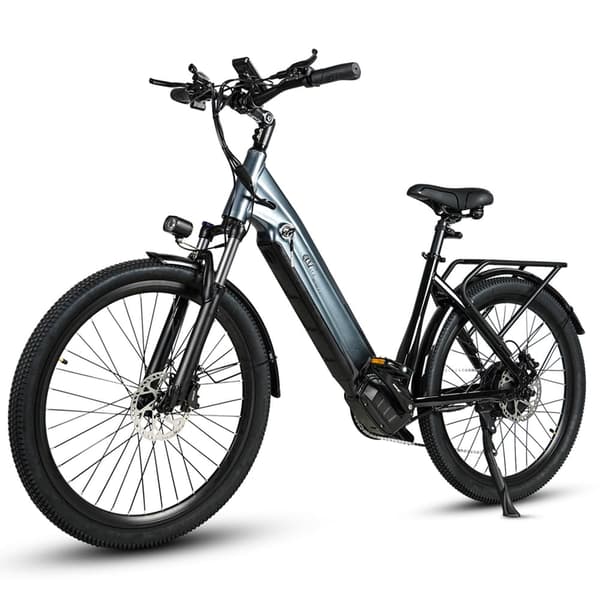 CMACEWHEEL L26 elcykel för vuxna, 500W motor, 17AH batteri, 26"*2,1" däck, 7 hastigheter, maxhastighet: 45KM/H
