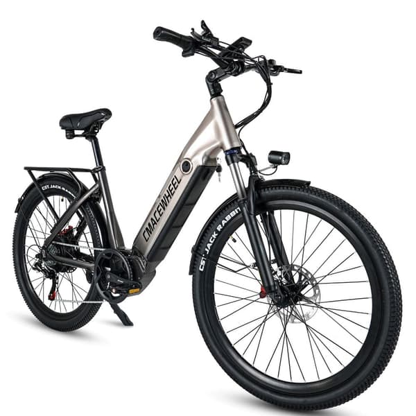 CMACEWHEEL L26 elcykel för vuxna, 500W motor, 17AH batteri, 26"*2,1" däck, 7 hastigheter, maxhastighet: 45KM/H