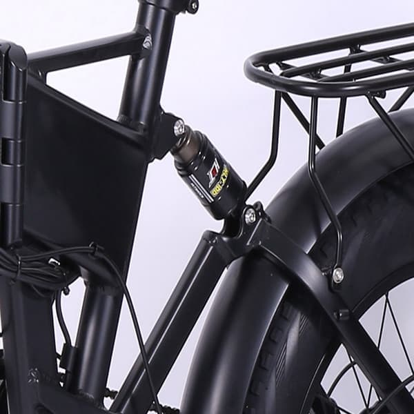 CMACEWHEEL RX20 folde elcykel for voksne, 750W motor, 17AH batteri, 20"*4.0" fedtdæk i ét stykke, Shimano 7-gears.