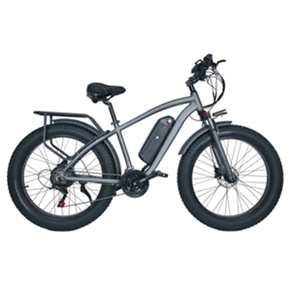 CMACEWHEEL M26 elcykel för vuxen, 750W motor, 17AH batteri, 26*4,0" däck, maximal hastighet kan nå 45KM/H.