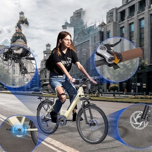 Elektrisk cykel - FAFREES - F26 Pro - 250W - 10AH - Räckvidd 90KM