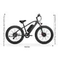 Miniatyrbild 2 av 6: Elcykel - Lankeleisi - MG740 PLUS - 2000W - 20Ah - 49km/h - 18'' aluminiumram