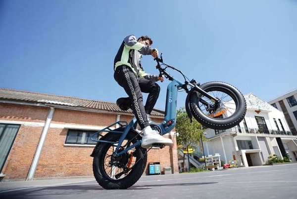 Fällbar elcykel - DYU - FF500 - 14AH - 32km/h - 500W - 20 tum