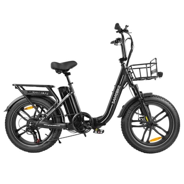 SAMEBIKE C05 Pro Elcykel - 500 W Motor - 36 V 13 Ah batteri - 20*4 tums däck - Max räckvidd 70 km - Shimano 7 hastigheter