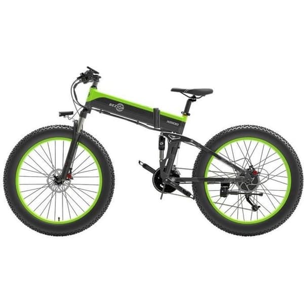 Bezior X1500 Elektrisk mountainbike Elcykel 12,8 Ah 48 V 26 tum 100 Km Körsträcka Max belastning 200 kg