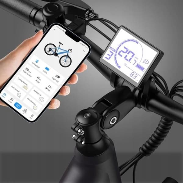 FAFREES F28 Pro elcykel med App 32KM-H aluminiumhjul 27,5" 250W 14,5Ah 110KM Grön
