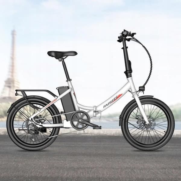 Fafrees F20 Lätt elcykelhjul 20" 14,5ah 36V 250W 25KM-H Fällbar elcykel vit