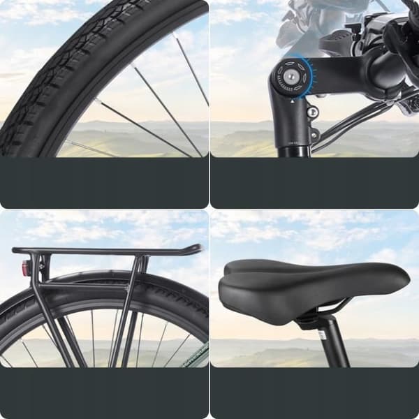 Elektrisk cykel - FAFREES - FM9 - 250W - 15Ah - 120KM räckvidd - Grön
