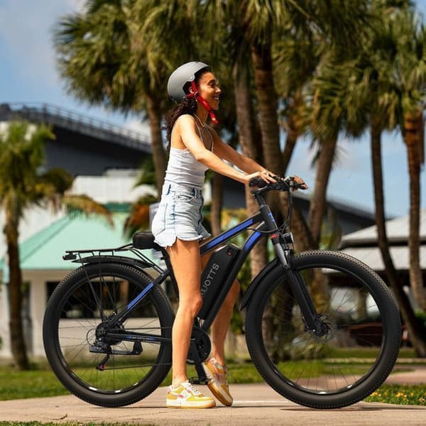 DUOTTS C29 Elcykel - 750W motor - 48V/15Ah - 21 SHIMANO hastighet - 29*2,1'' hjul - Med APP + bromsolja
