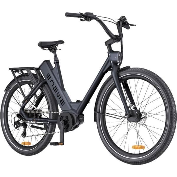 vuxen elassistanscykel Dam ENGWE P275 ST 27,5 tum Räckvidd 260km centralmotor 250W Stadscykel 36V19.2AH Svart