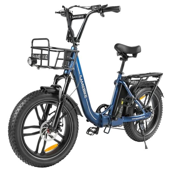 SAMEBIKE C05 Pro Elcykel - 500 W Motor - 36 V 13 Ah batteri - 20*4 tums däck - Max räckvidd 70 km - Shimano 7 hastigheter