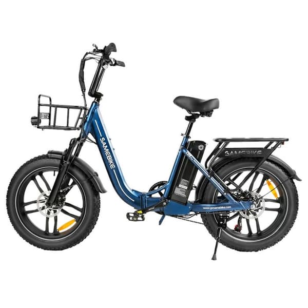SAMEBIKE C05 Pro Elcykel - 500 W Motor - 36 V 13 Ah batteri - 20*4 tums däck - Max räckvidd 70 km - Shimano 7 hastigheter