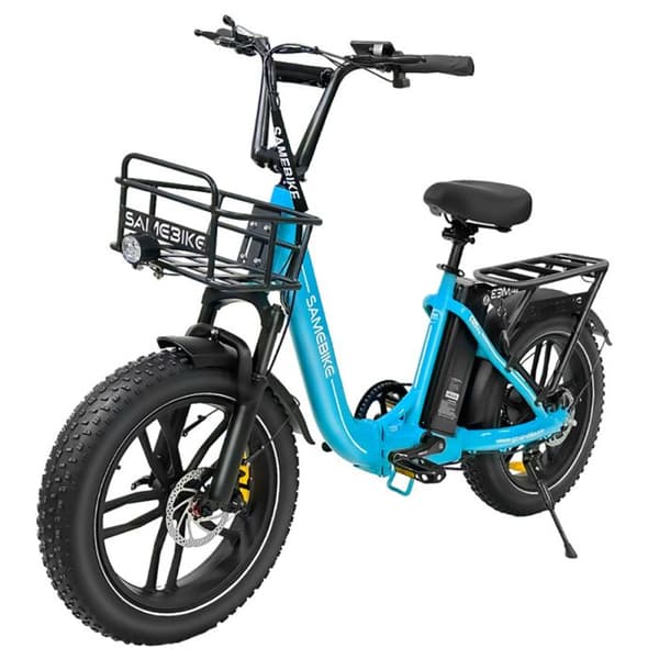 SAMEBIKE C05 Pro Elcykel - 500 W Motor - 36 V 13 Ah batteri - 20*4 tums däck - Max räckvidd 70 km - Shimano 7 hastigheter