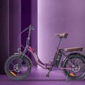 Miniatyrbild 2 av 6: Fällbar elcykel - FAFREES - F20 Pro - 18AH - 350W - 20 tum lila