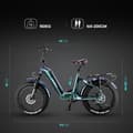 Miniatyrbild 2 av 6: Elcykel - FAFREES - F20 Master - 45 KM/H - 500W - 22.5Ah - 20 tum