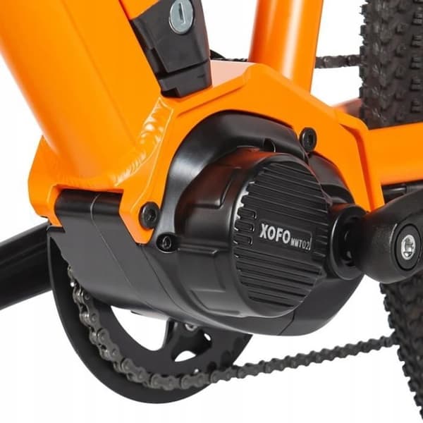 HEDATX TX90 elcykel 48V 16Ah 500W XOFO Mid Motor 45KM-H 80KM hjul 29" Grå