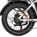 Miniatyrbild 4 av 6: Elcykel DZ-2030 - SHIMANO 7-växlad Fällbar ram aluminiumhjul 20" 500W 48V 13AH 40KM/H vit