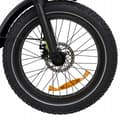 Miniatyrbild 5 av 6: Elcykel DZ-2030 - SHIMANO 7-växlad Fällbar ram aluminiumhjul 20" 500W 48V 13AH 40KM/H vit