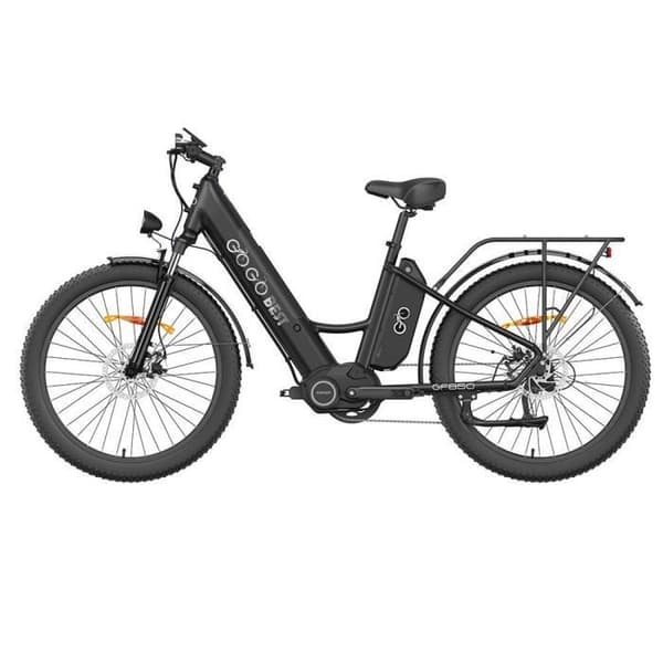 GOGOBEST GF850 Elcykel 500W * 2 Dubbla Motorer 48V 10,4Ah Batteri 130km Räckvidd Shimano 7 Speeds - Svart