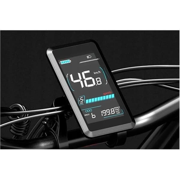 Elcykel - LANKELEISI - X-Black Kinght - 2000W - 48V 45Ah - 48km/h - 280km