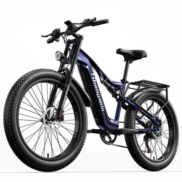 KAKABIKE - MX03 - Elcykel - Bafang 1000w - Elmoped - Fat bike 26 tum - Samsung 48V17.5Ah batteri - Blå