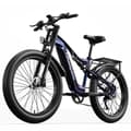 Miniatyrbild 3 av 4: KAKABIKE - MX03 - Elcykel - Bafang 1000w - Elmoped - Fat bike 26 tum - Samsung 48V17.5Ah batteri - Blå
