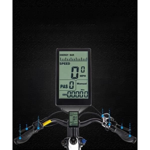 Elcykel - Paselec - TX8 - 750W - Batteri 48V 19.2Ah - Hastighet 45 km/h