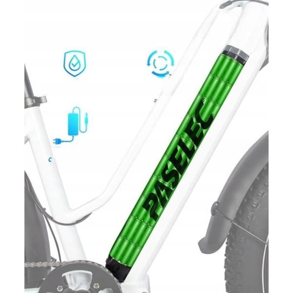 Elcykel - Paselec - TX8 - 750W - Batteri 48V 19.2Ah - Hastighet 45 km/h