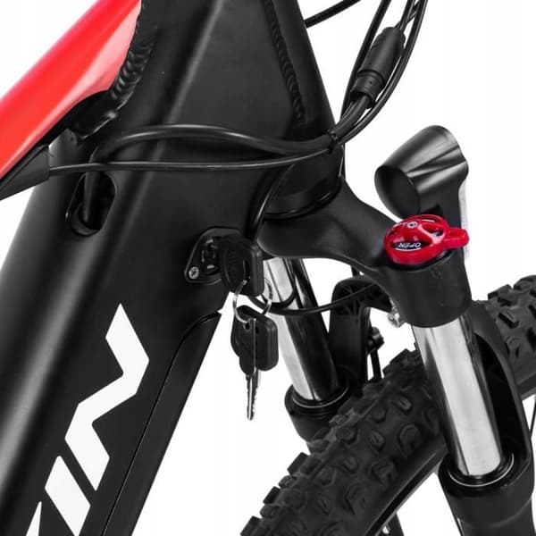 WELKIN WKES002 elcykel 48V 10,4Ah 350W 32KM-H hjul 27,5" Shimano 7-växlad svart
