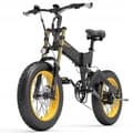 Miniatyrbild 1 av 6: Lankeleisi elcykel Lankeleisi X3000 PLUS 40KM/HG 20 tums ram aluminiumhjul 20" grå 17.5AH 1000W