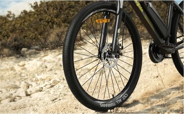 Eleglide M1 PLUS elcykel 18 tums ram aluminiumhjul 27,5" svart 250W 12,5Ah 25KM/H