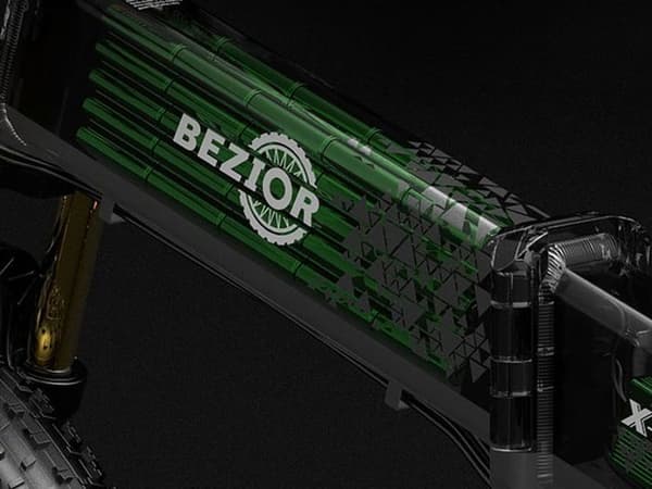 Bezior X-PLUS elcykel, 45KM/H E-cykel bredare ram, aluminium, 26" hjul, 1500W 48V 17,5AH svart-röd