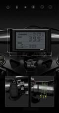 Miniatyrbild 5 av 6: Bezior X-PLUS elcykel, 45KM/H E-cykel bredare ram, aluminium, 26" hjul, 1500W 48V 17,5AH svart-röd