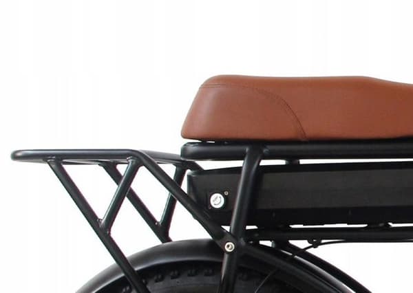 GOGOBEST GF750 elcykel 80KM cykel aluminiumhjul 20" svart 2000W 17.5AH SVART