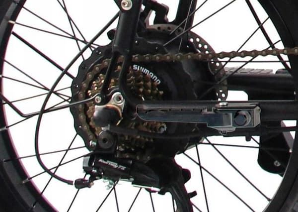 GOGOBEST GF750 elcykel 80KM cykel aluminiumhjul 20" svart 2000W 17.5AH mörkgrön