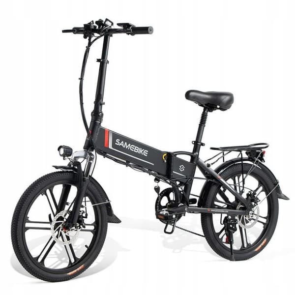 Samebike 20LVXD30-II Elcykel E-BIKE 17,5 tums ram 20" hjul Svart 350W 35km/h 10,4Ah 48V 80KM