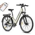Miniatyrbild 1 av 6: FAFREES F28 Pro elcykel med App 32KM-H aluminiumhjul 27,5" 250W 14,5Ah 110KM Guld