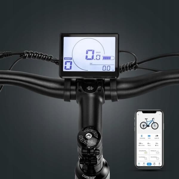 Fafrees FM8 14,5Ah 36V 350W Elcykel SHIMANO 9S APP Kontrollhjul 27,5" Grön