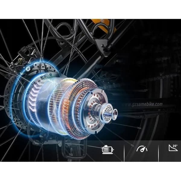 Elcykel - Samebike - RS-A01 Pro - 500W - 15Ah - 32 km/h - 27,5 tum