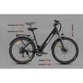 Miniatyrbild 2 av 6: Elcykel - Samebike - RS-A01 Pro - 500W - 15Ah - 32 km/h - 27,5 tum