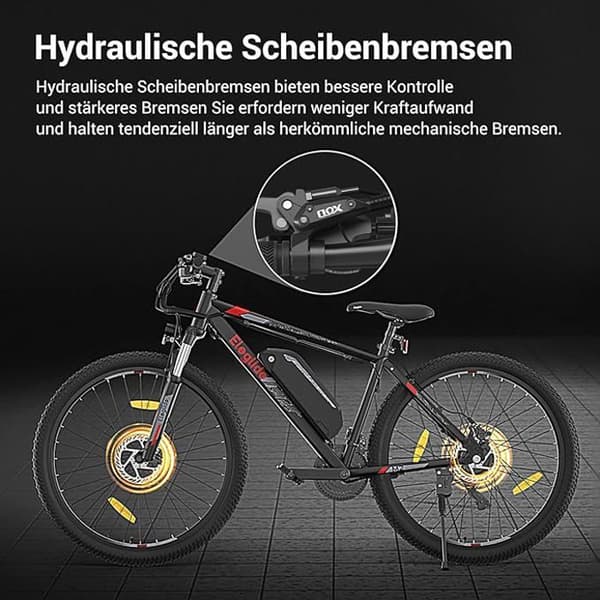 Eleglide M2 E Bike Herr Dam med 36 V 15 Ah löstagbart batteri, 27,5/29 tum terräng E Mountain Bike, Elcykel Pedelec