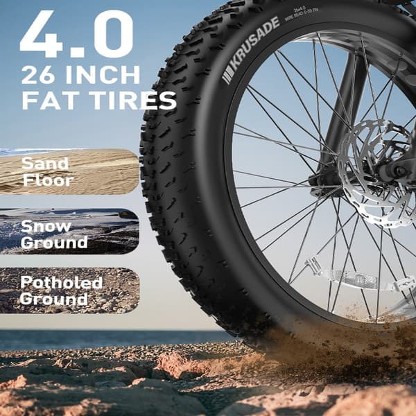 DUOTTS E26 elcykel för vuxen, Bafang 750W motor, Samsung 20AH batteri, 26*4.0 terrängdäck, 2 alternativ för färgbyte.