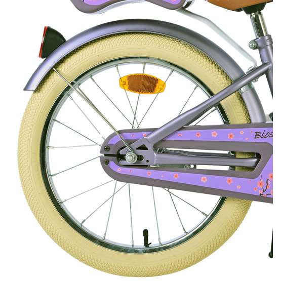Børnecykel Volare - Blossom 18 Tommer Lilla - Fodbremse