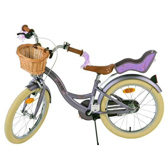 Børnecykel Volare - Blossom 18 Tommer Lilla - Fodbremse
