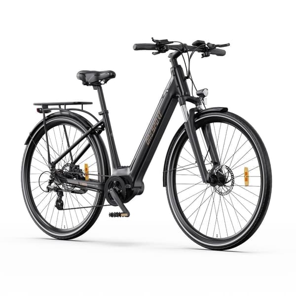 OneSport OT07 kaupunkisähköpyörä, 250W keskelle asennettu Bafang-moottori, 10.4AH akku, 25KM/H, ilman kaasua.