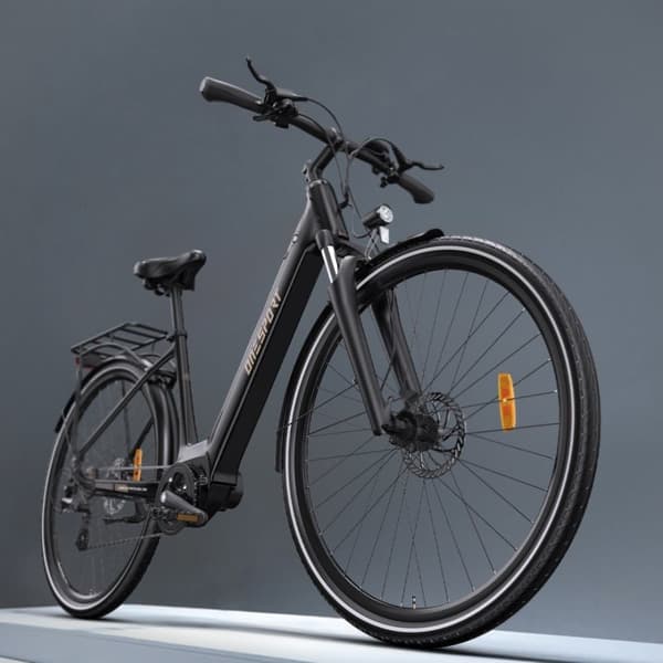 OneSport OT07 kaupunkisähköpyörä, 250W keskelle asennettu Bafang-moottori, 10.4AH akku, 25KM/H, ilman kaasua.
