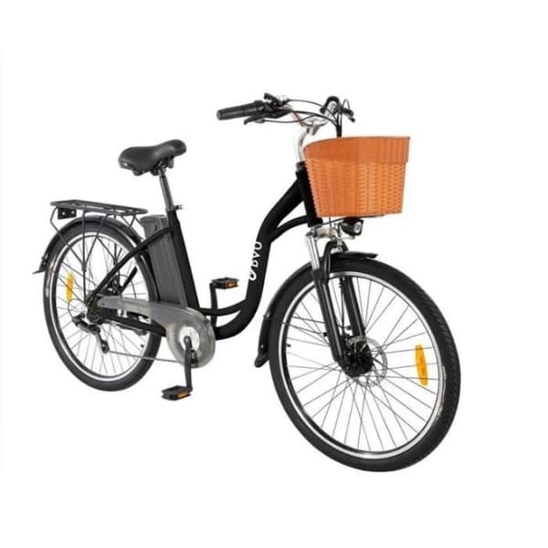 Stads Elcykel - DYU - C6 - Motor 350W - Batteri 36V 12,5Ah - Max Hastighet 25km/h