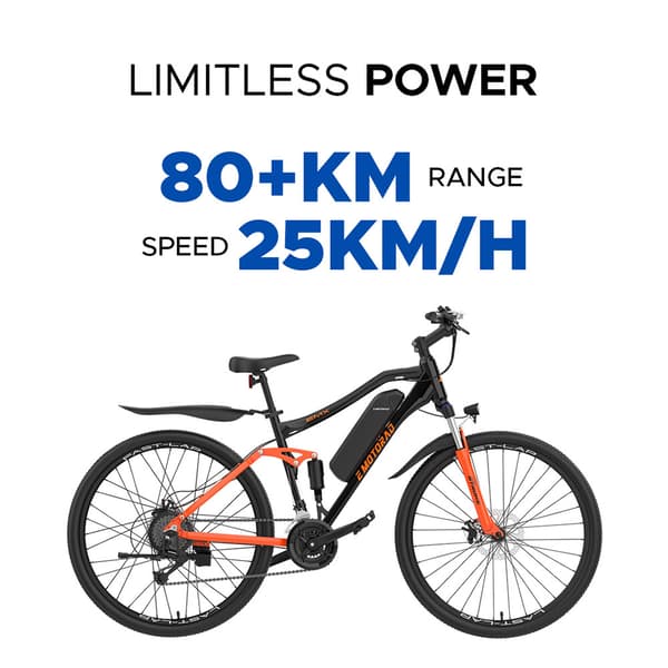 Emotorad Emx+ Sähköinen Maastopyörä  One Size / 470Wh